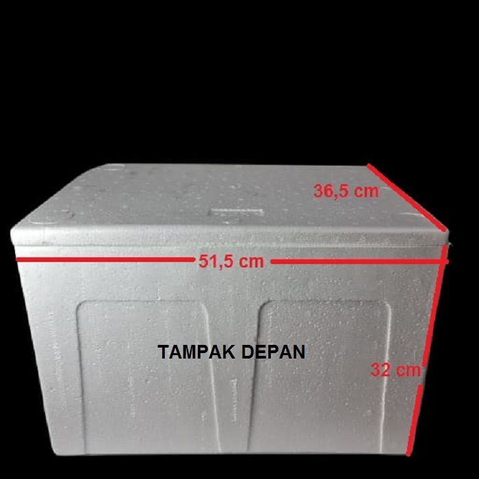 

CA-JO Sterofoam / Sterofoam Box Besar 51x32x36 cm termurah Surabaya