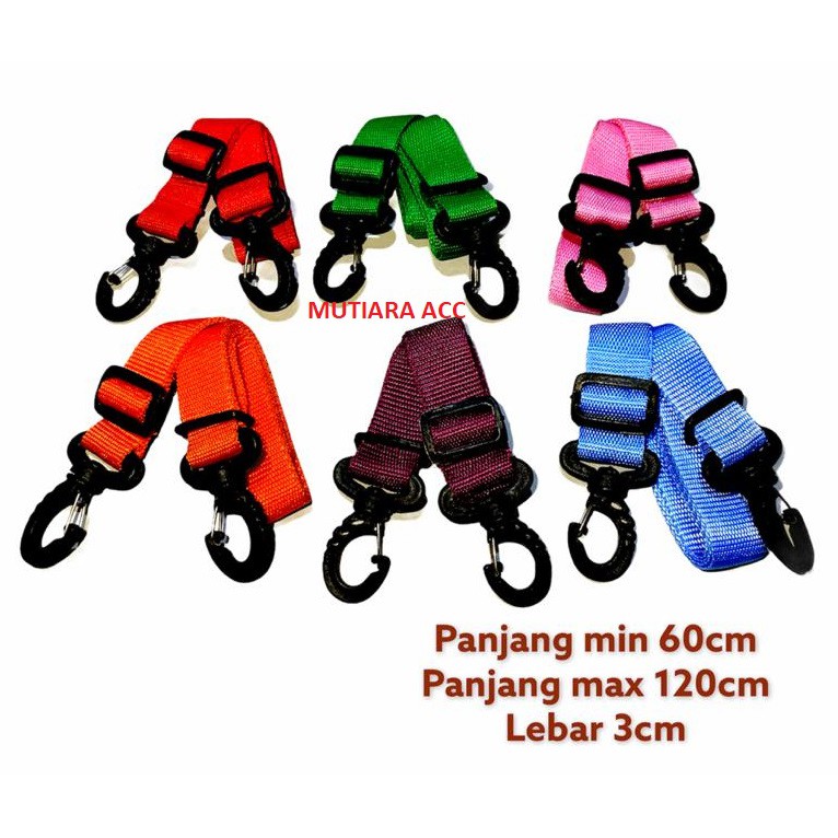 TALI TAS SELEMPANG LONG STRAP TAS TEBAL LEBAR TALI SAKO DOMPET