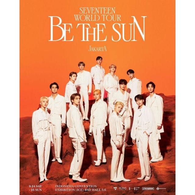 TIKET BE THE SUN SEVENTEEN