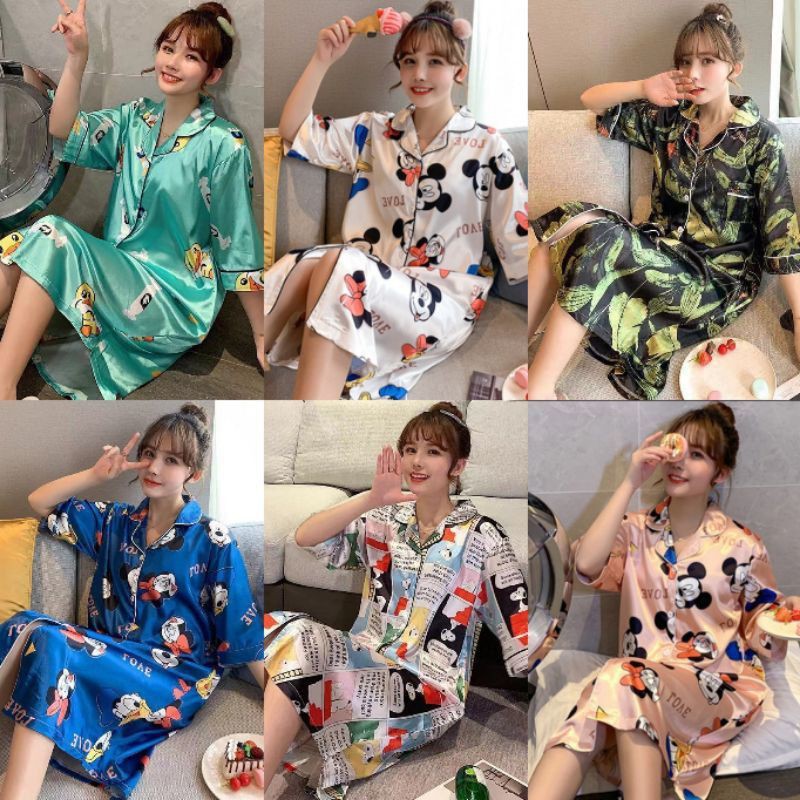 DASTER SATIN IMPORT MOTIF LUCU DKS