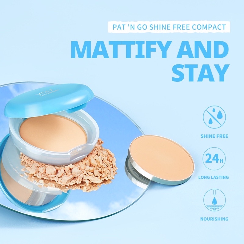 YOU Colorland Pat 'N Go Shine Free Compact