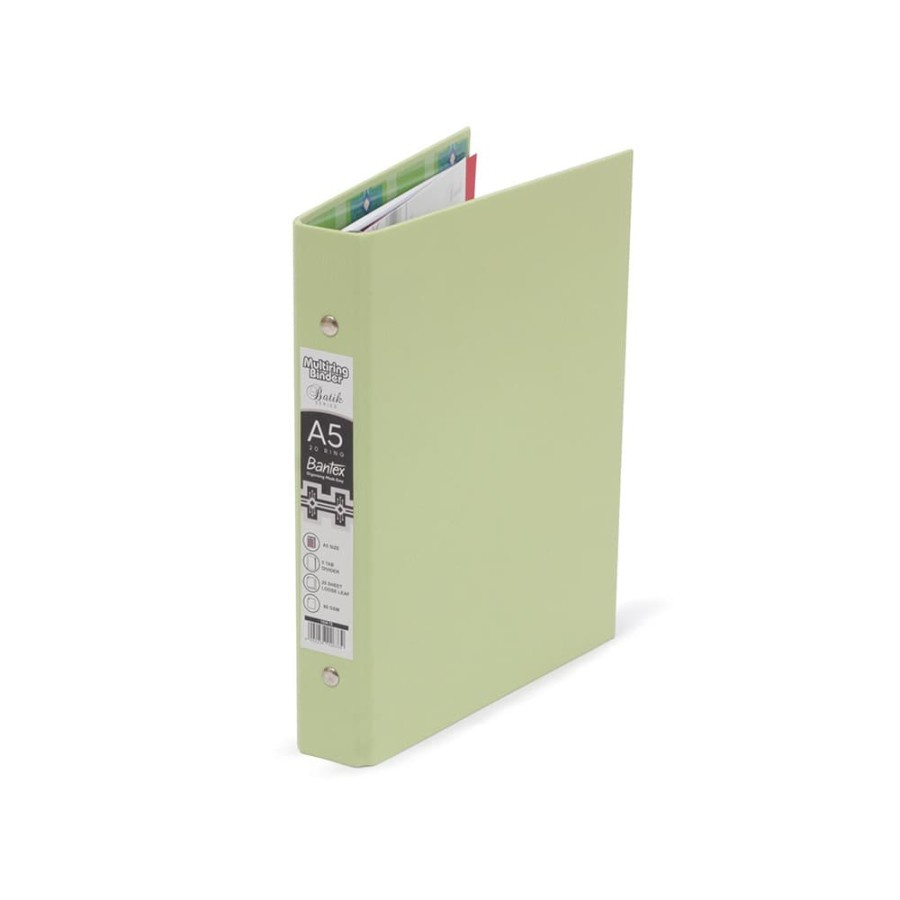 Bantex A5 PP Multi Ring Binder 20 Hole 1334