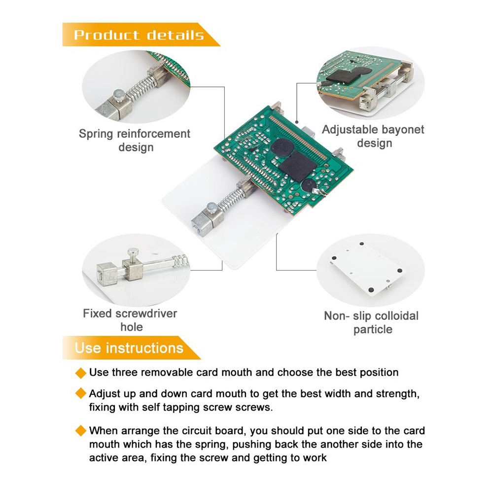 Jakemy JM-Z15 PCB Holder Ragum Penjepit PCB Stand Series