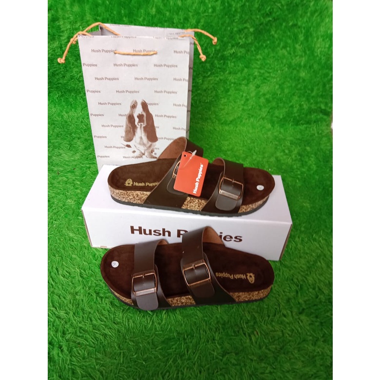 SANDAL KULIT HUSH PUPPIES PREMIUM 100%