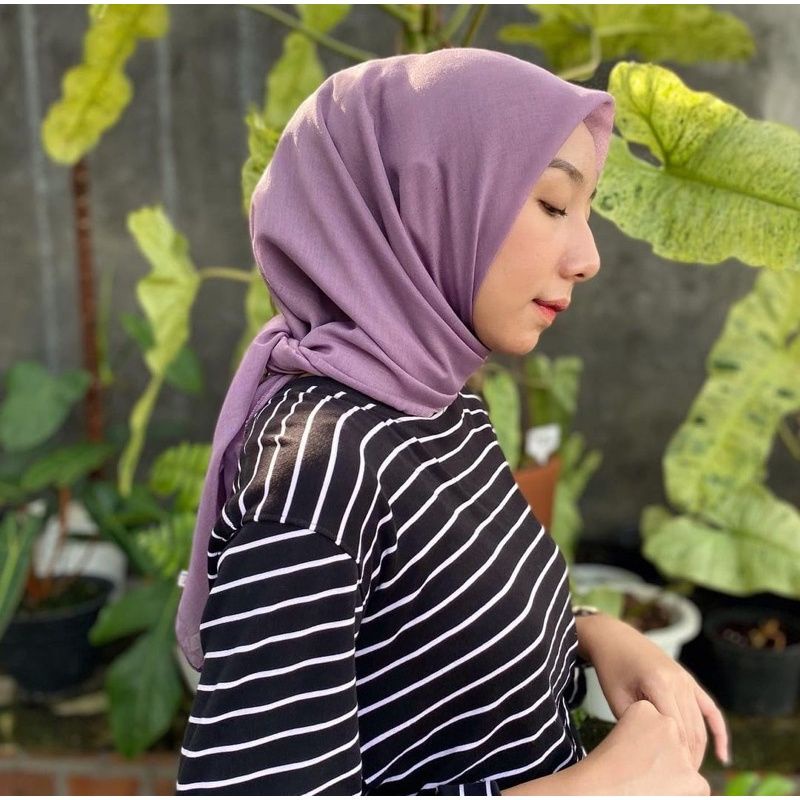 segi empat  Paris premium anti letoy katun voal jait tepi