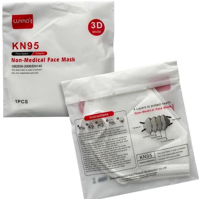 MASKER KN95 / MASKER MEDIS / SEPERTI 3M N95 READY STOCK 90-montanaid Ayo Beli