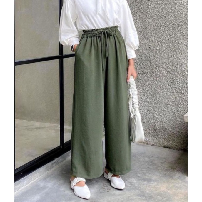 KULOT CRINKLE POLOS / KULOT WANITA PREMIUM/ KULOT PREMIUM / KULOT COMFY/ CELANA KULOT / KULOT BASIC / KULOT TALI