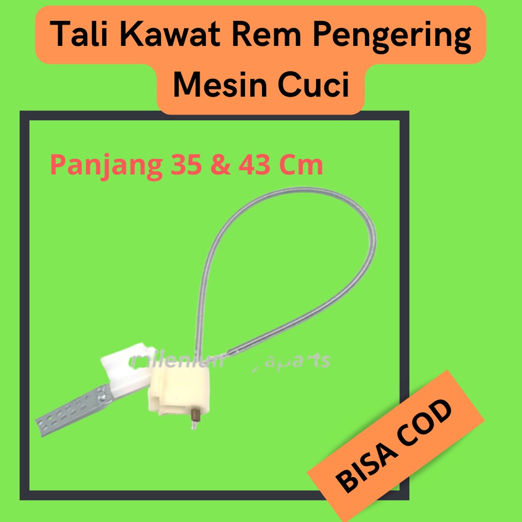 Tali Kawat Rem Dinamo Pengering Mesin Cuci / Tali Kampas / Tali Rem Mesin Cuci 2 Tabung Panasonic Polytron Sanyo 2 tabung / Sparepart Onderdil Alat Mesin Cuci