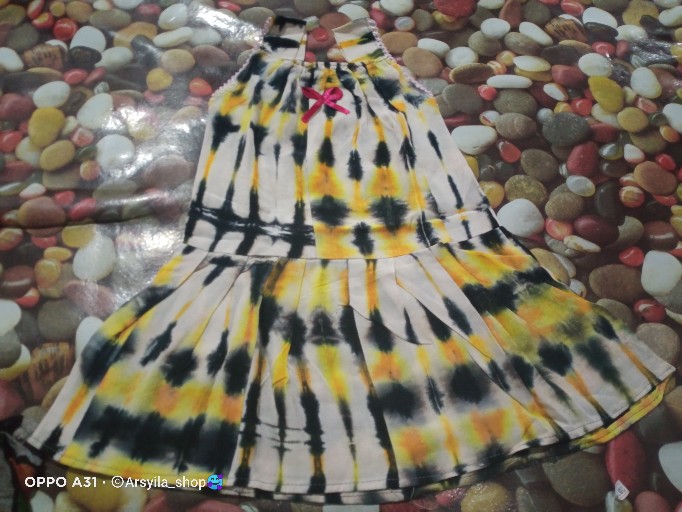 Daster Batik Anak Umur 1- 2th Random / Baju Batik Anak / Baju Santai Anak