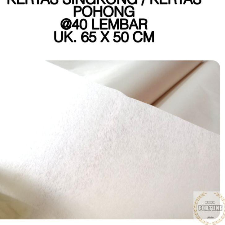 

SALE!! KODE-288 KERTAS SINGKONG/ KERTAS POHONG KEPERLUAN JAHIT