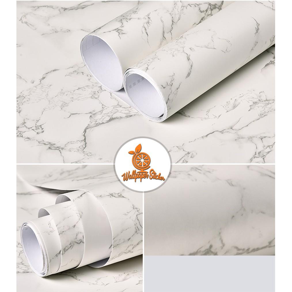 Wallpaper Dinding Aesthetic Wallpaer Stiker Motif Marmer Wallpaper Stiker Dinding Size 45Cm X 10Meter
