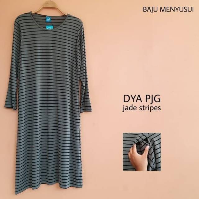 MAMIGAYA Nursing Wear - DYA Dress Tunik Hamil Menyusui