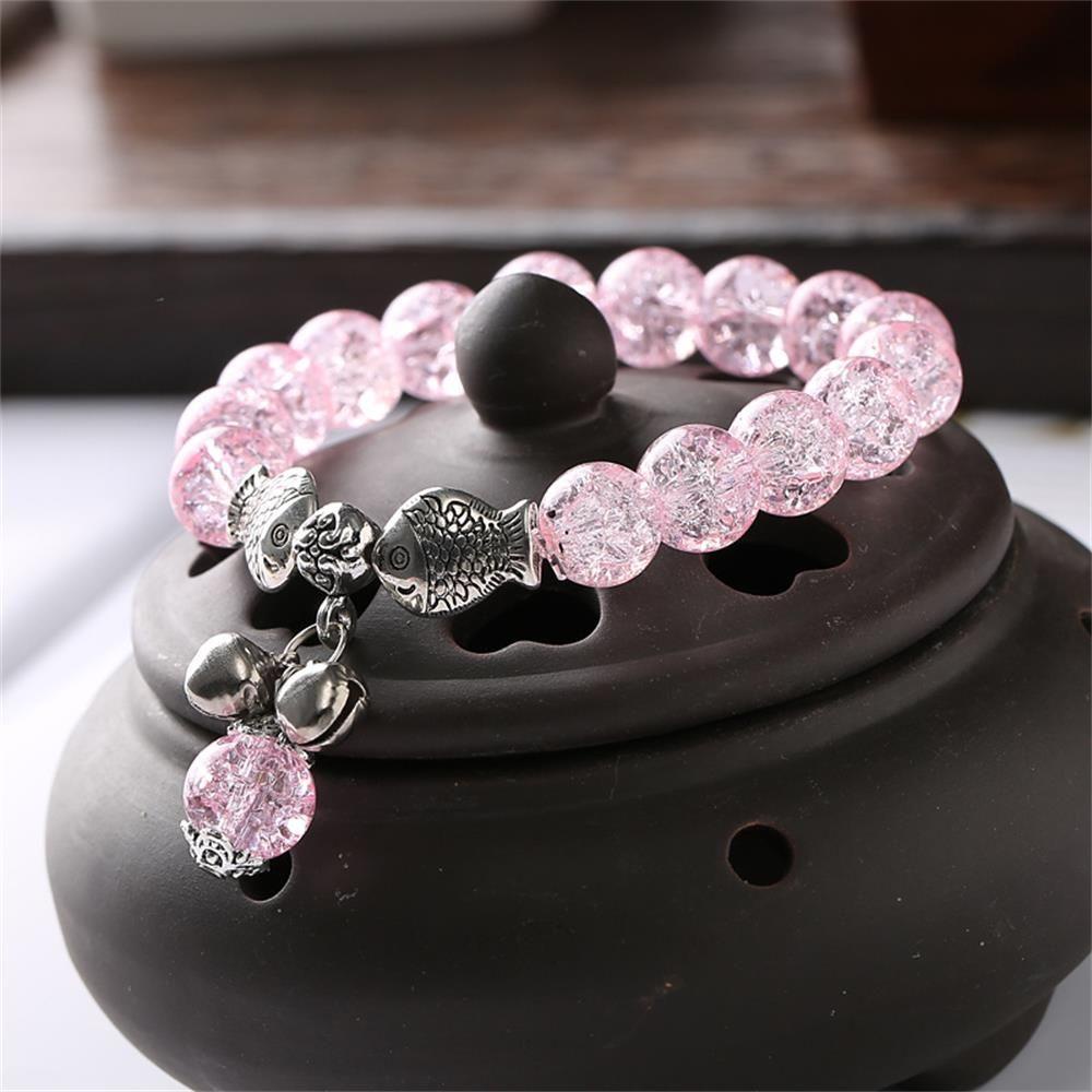 Gelang Manik-Manik Nanas Kristal Imitasi Baru Handmade Manik-Manik Ledakan