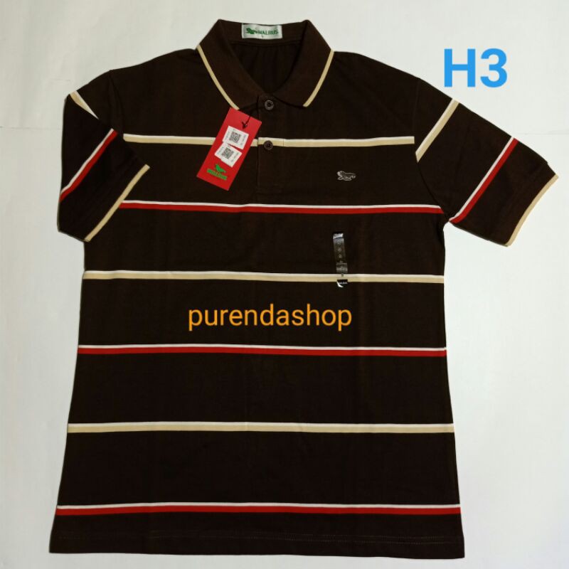 Kaos Pria Polo Merk Walrus Branded Original
