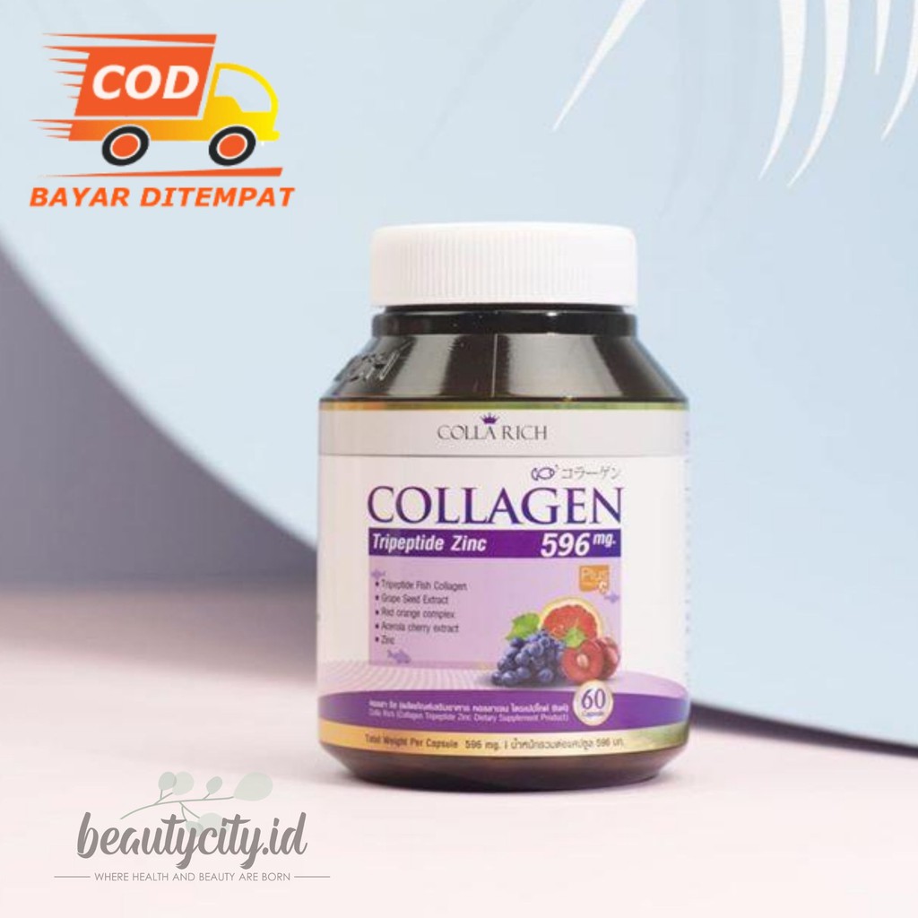 Colla Rich Collagen Collarich Thailand Original Shopee Indonesia