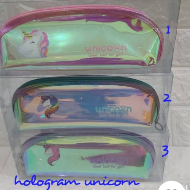 

Tempat Pensil Sleting Unicorn