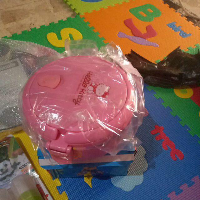 Rantang 1 Susun Karakter/ Rantang Bulat Stainless Steel / Lunch Box Karakter Kartun Bento Box Brunch