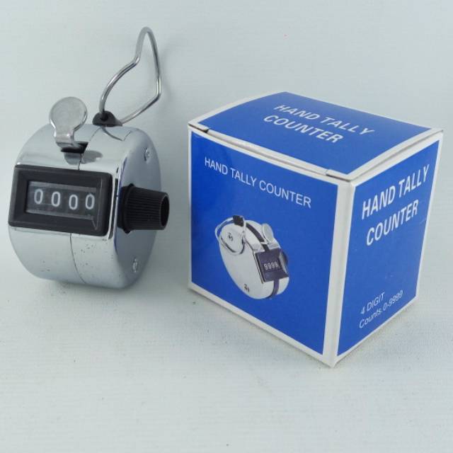 Hand tally counter 4 digit tasbih manual tasbig besi