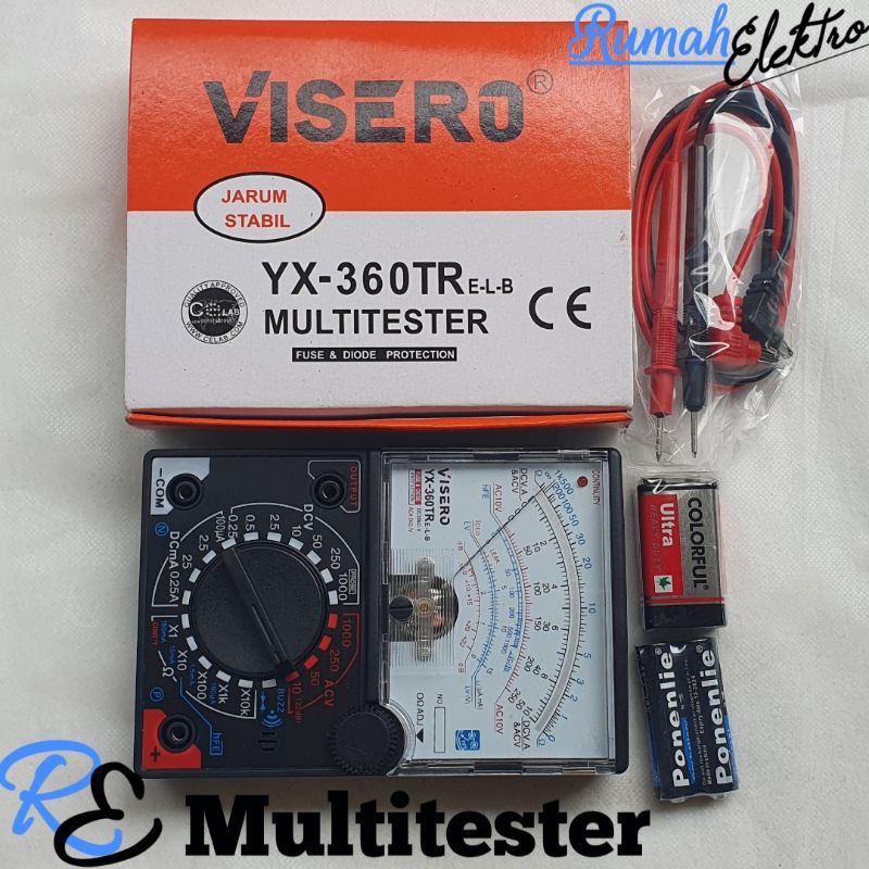 Avo Meter Multimeter Multitester Analog