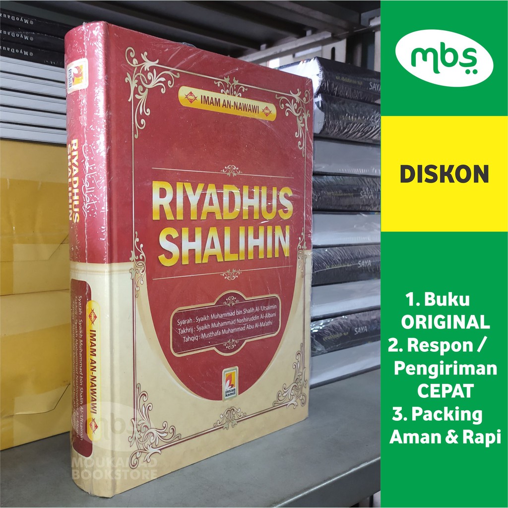 Jual Buku Riyadhus Shalihin Imam An Nawawi Shopee Indonesia