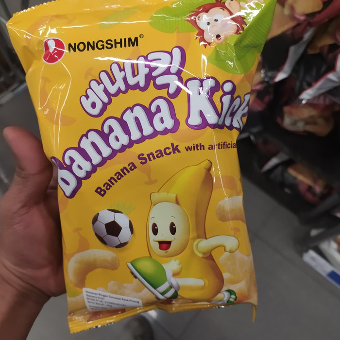 

snack nongshim banana 45gr