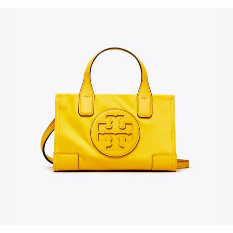 Tory Burch Minj Ella Tote Bag Yellow