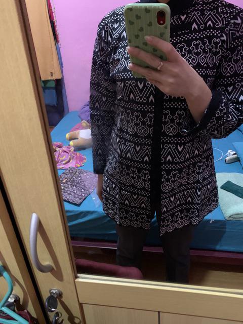 Atasan Batik Dolby Dolbi Dobby Doby Tenun Sutra Tulis Halus Katun Atbm Baron ,sarombit Atasan