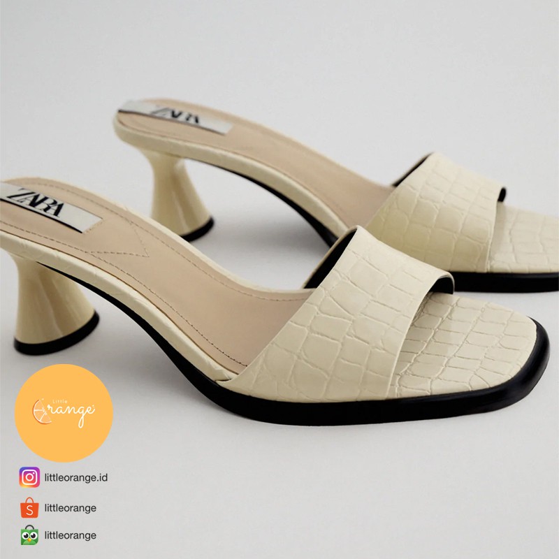 Ori Zs heeled Croco Sandals