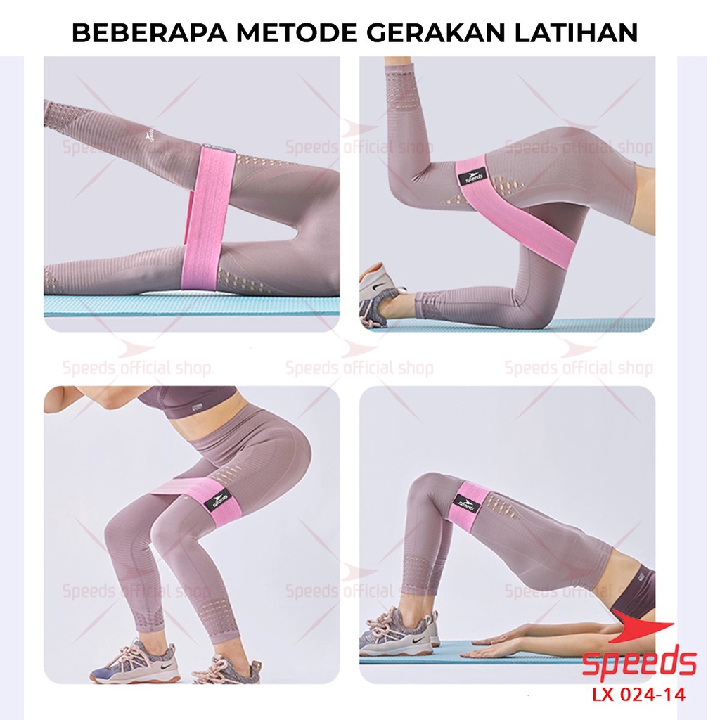 SPEEDS Tali Yoga Hip Bands Resistance Bands Tali Fitness Gym 024-14-2