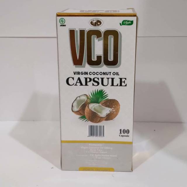 

VIRGIN COCONUT OIL CAPSULE di buat dari kelapa pilihan Grade A banyak khasiat nya