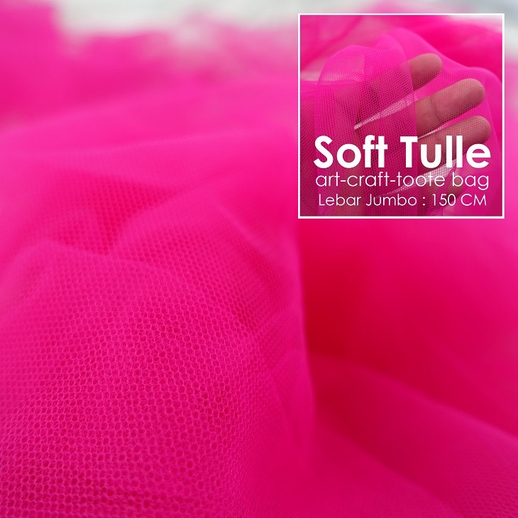 Kain Soft Tulle Chart 1  -  Kain Soft Tile  / Kain Soft Mesh / Kain Tule (Per 0,5 Meter)-1