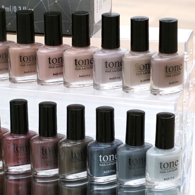 Kutek Tone nude nail polish art cat pewarna kuku