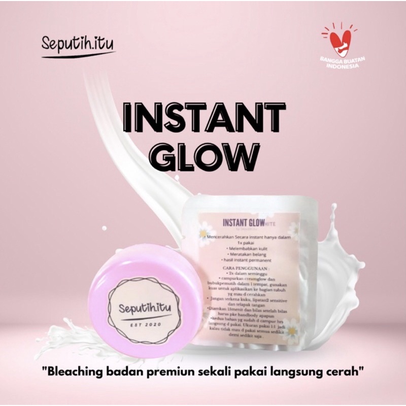 [READY STOCK&amp;FREE GIFT] INSTAN GLOW BY SEPUTIH.ITU // INSTAN GLOW SEPUTIH ITU