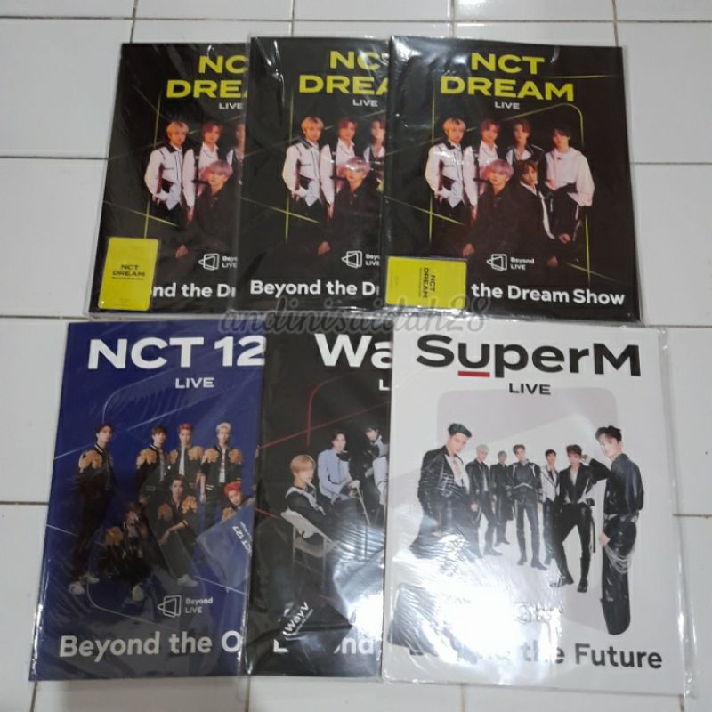 Brochure BEYOND LIVE NCT Dream unsealed / brochure only