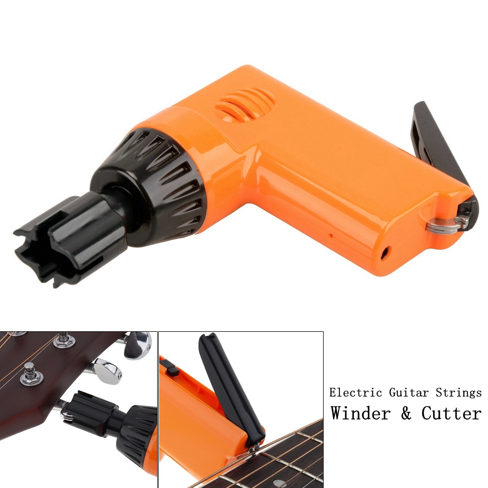 Winder Senar Elektrik Dengan Cutter Untuk Perbaikan Gitar Ukulele Bass