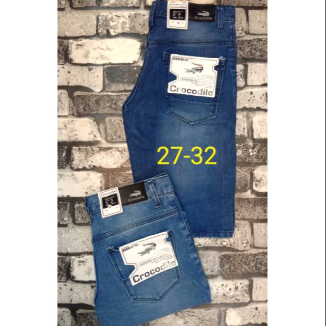 Celana Pendek Jeans Crocodile
