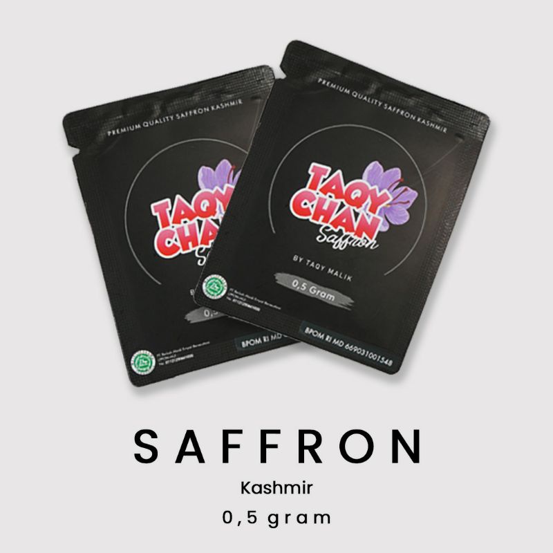 

TAQYCHAN SAFFRON KASHMIR ( 0,5 gram) BERIBU KHASIAT / SAFFRON KASHMIR READY STOK