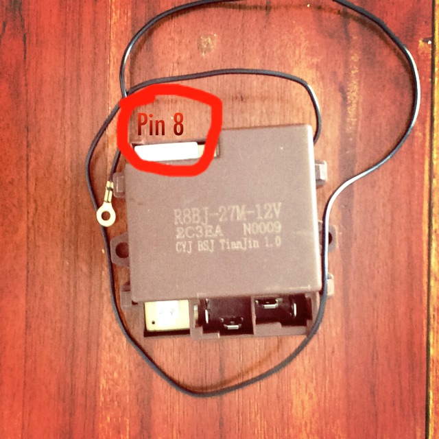 Receiver Mobil aki R8BJ-27M-12V Murah Berkualitas