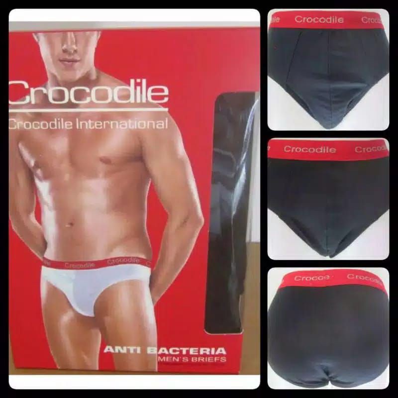CROCODILE CD Pria Anti Bacteria 522-006 Sekotak isinya 2Pcs
