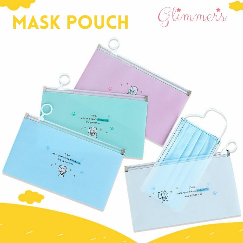 Tempat masker/ mask pouch/ dompet masker