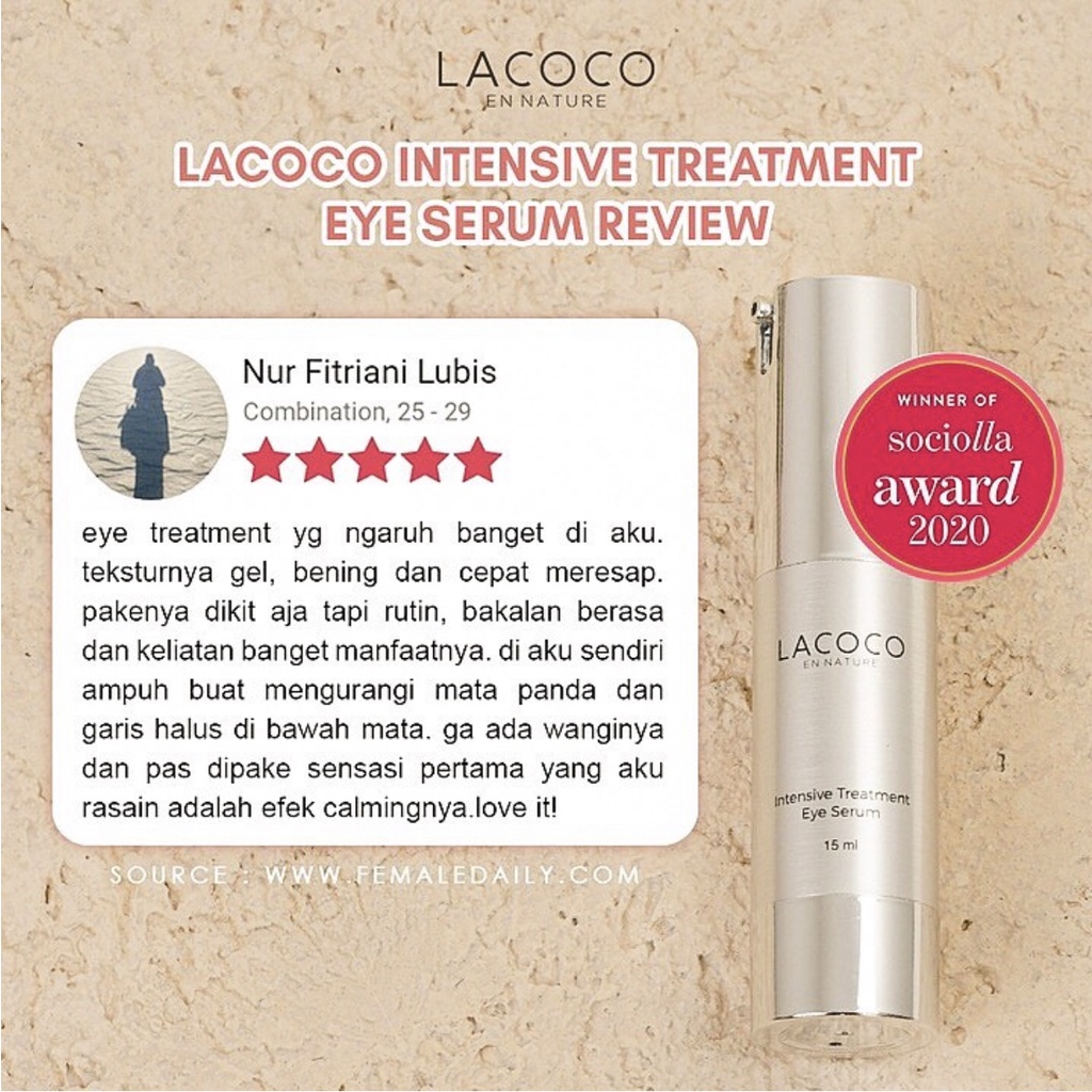 LACOCO Intensive Treatment Eye Serum 15ML