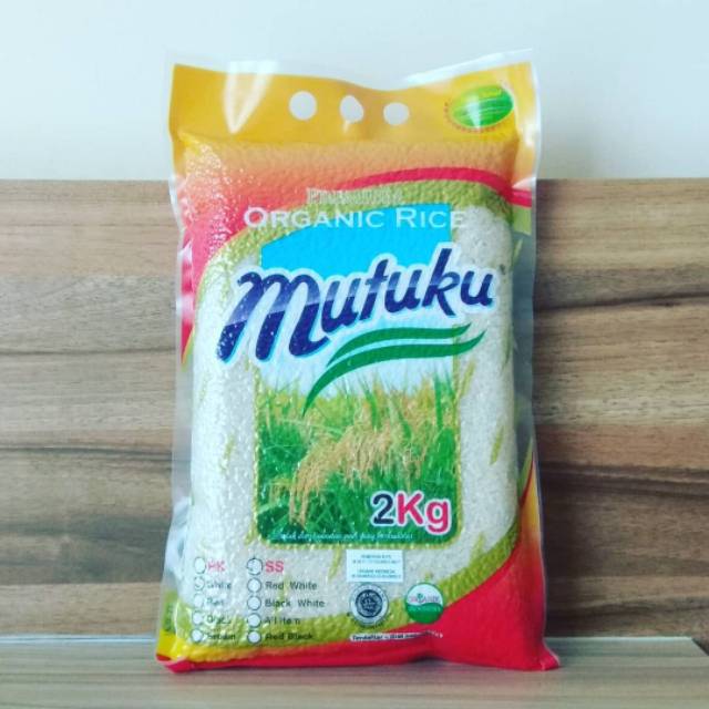 

Beras putih organik Mutuku 2kg