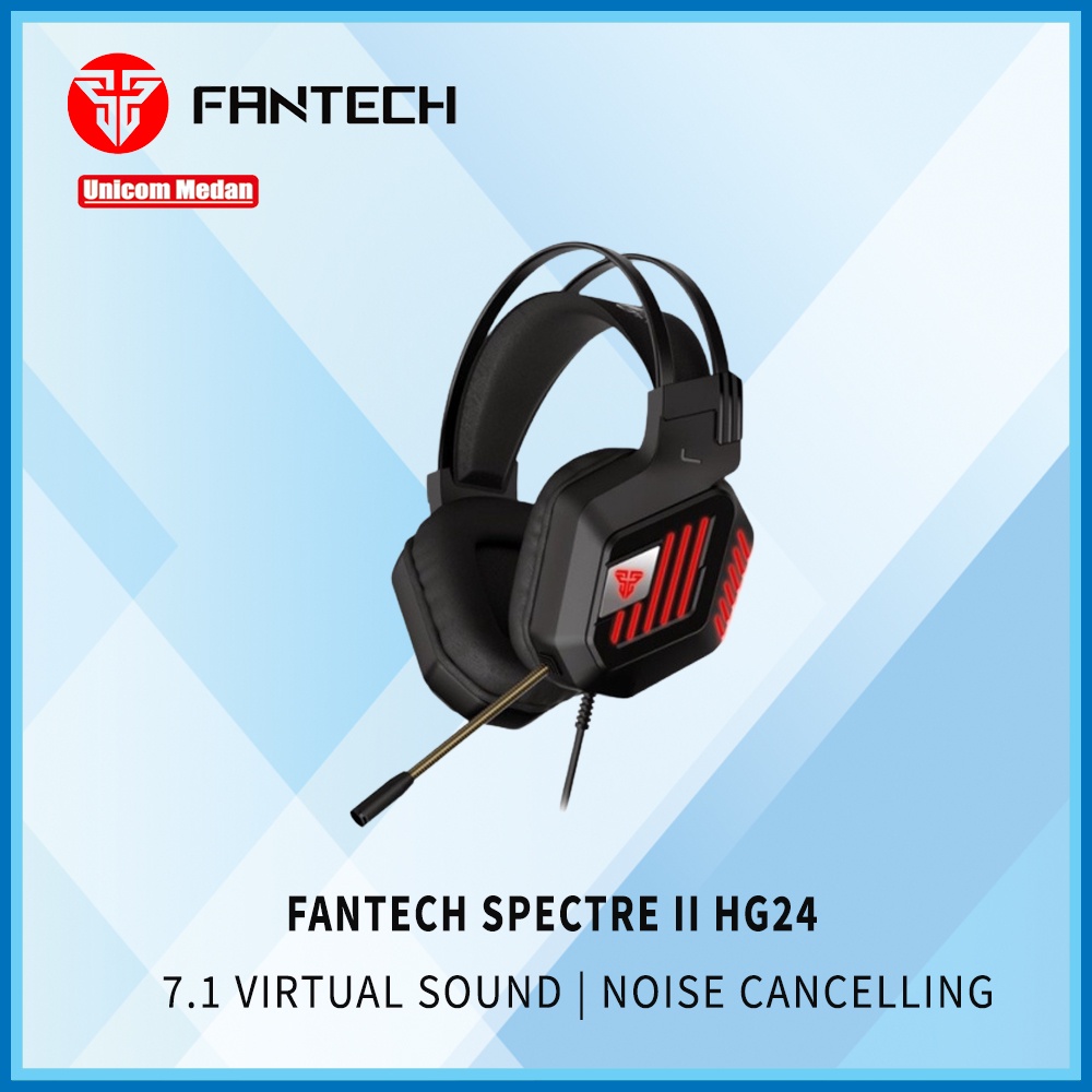 Fantech SPECTRE II HG24 7.1 Virtual Surround Sound Headset Gaming