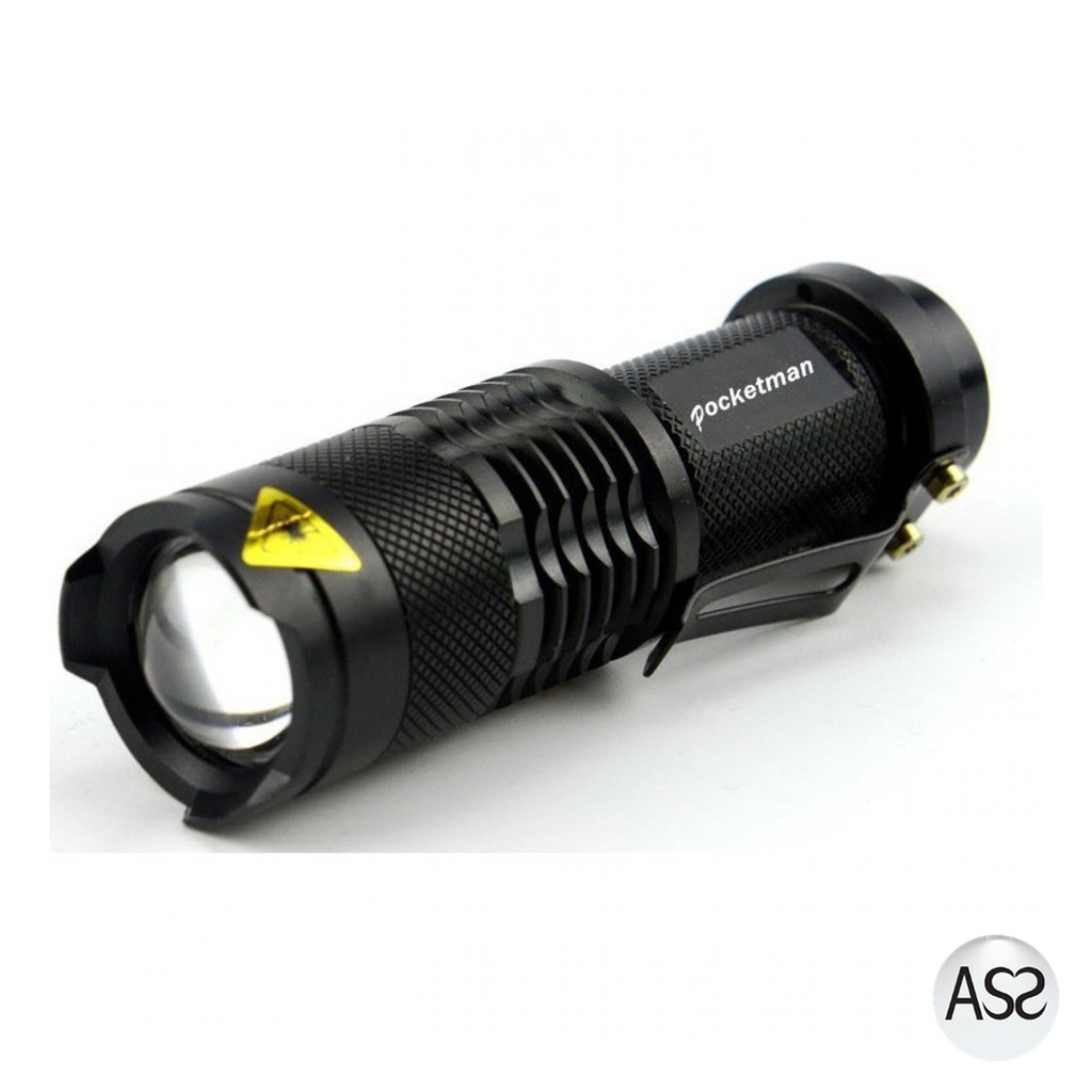 ASS Shop - TaffLED Senter LED 2000 Lumens Waterproof Pocketman P1