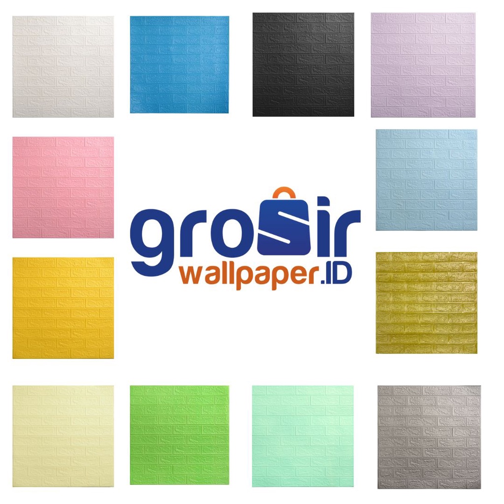WALLPAPER FOAM BATA PUTIH WALLFOAM BUSA DINDING KAMAR 3D RUANG TAMU TERMURAH PREMIUM HIGH QUALITY /  STICKER DINDING WALLPAPER FOAM 3D KUALITAS TERBAIK