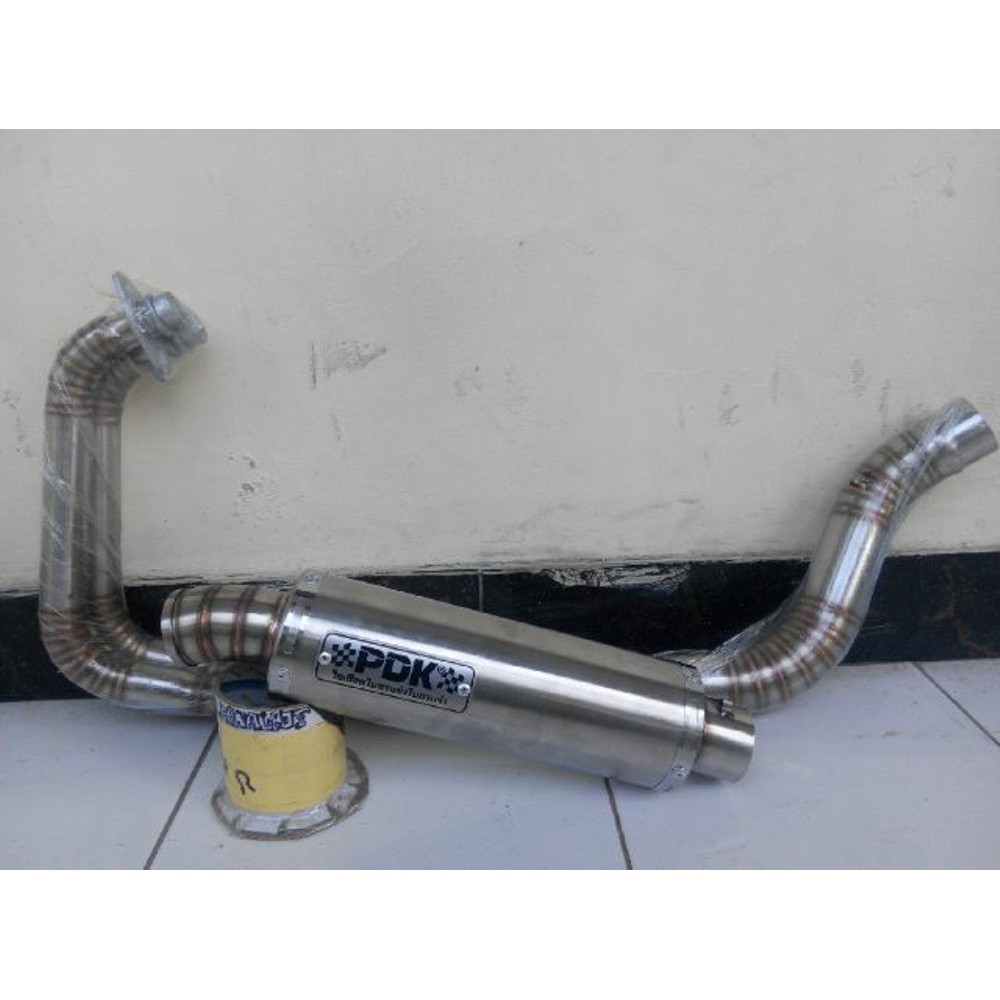knalpot kawasaki ninja fi 250 censor pdk thailand stainle bac 94