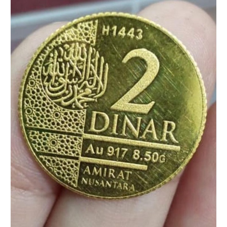 2 Dinar Amirat Nusantara - Shaykh Abdalqadir As-Sufi - Dinar Emas Wakala