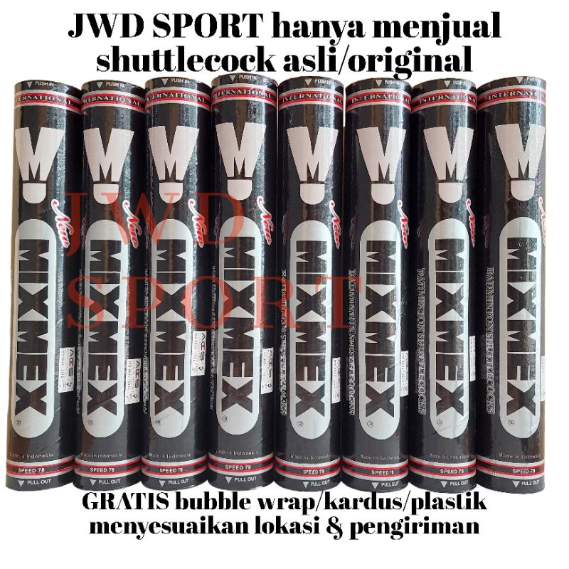 MixMex Shuttlecock Original isi 12 per slop | Kok Badminton | Bulutangkis