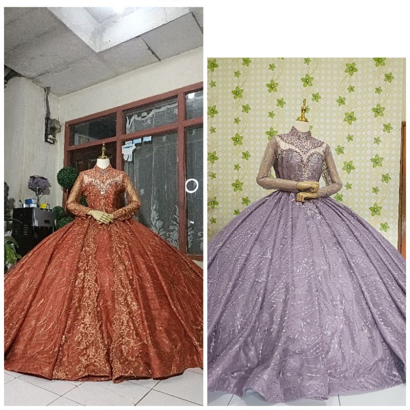 beli 2  gaun murmer lebih hemat