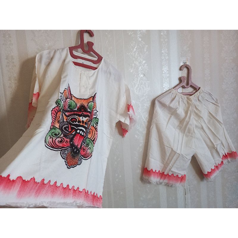 setelan baju barong dewasa khas bali